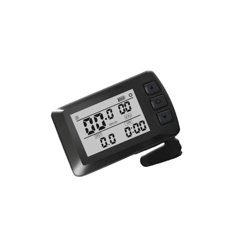 New Wireless Bicycle Control Computer DW03T BTC02 LCD Display with Lithium-ion Battery Included for EBike Conversion Kits