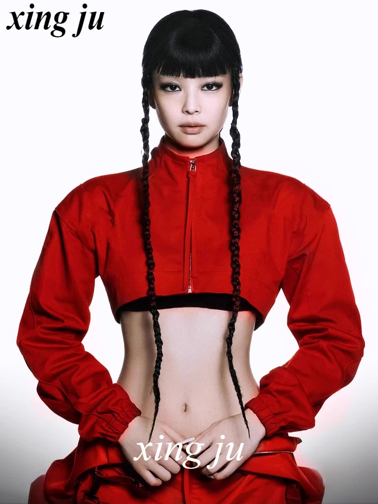 traje-de-jazz-para-cantante-femenina-xing-ju-conjunto-rojo-con-chaqueta-corta-chaleco-sexy-y-ajustado-mono-holgado-estilo-kpop-para-actuaciones-en-escenario