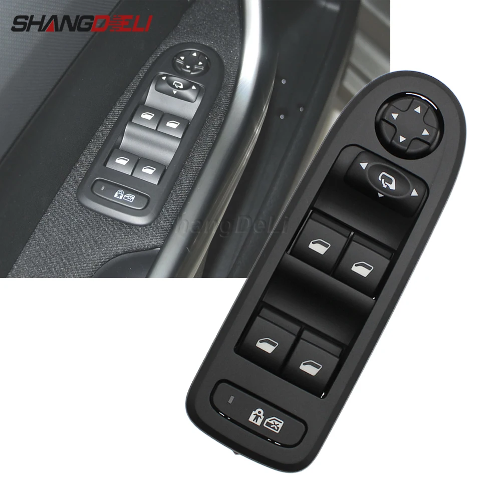 

Power Window Control Switch Car Window Lifter Switch Button For Peugeot 308 508 for Citroen C5