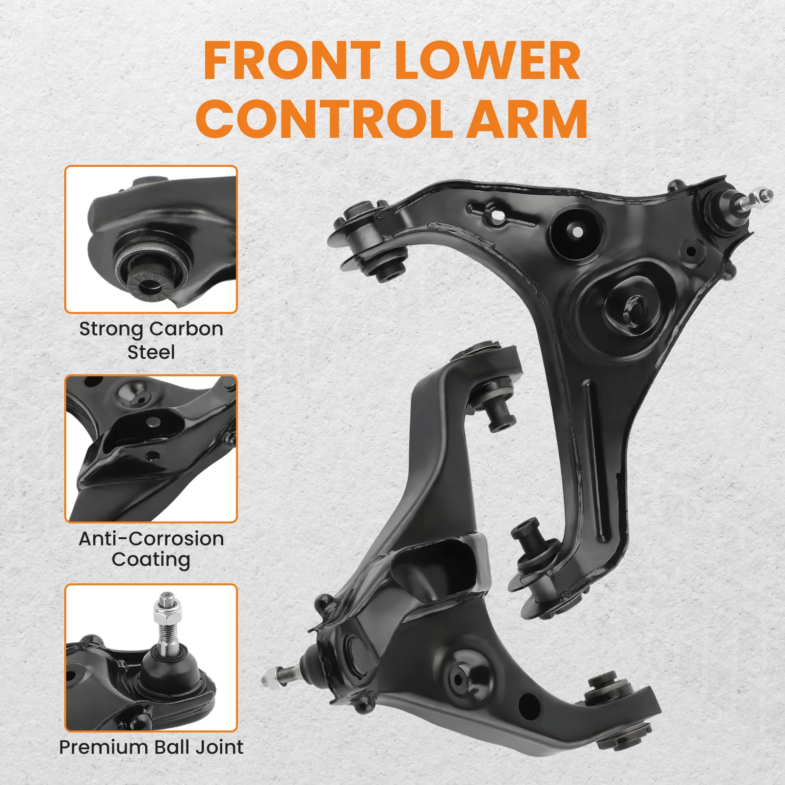 Front Lower Control Arms for Ford F-150 Expedition Lincoln Navigator 2009-2013  512-00588R  522-214 9L3Z3078A