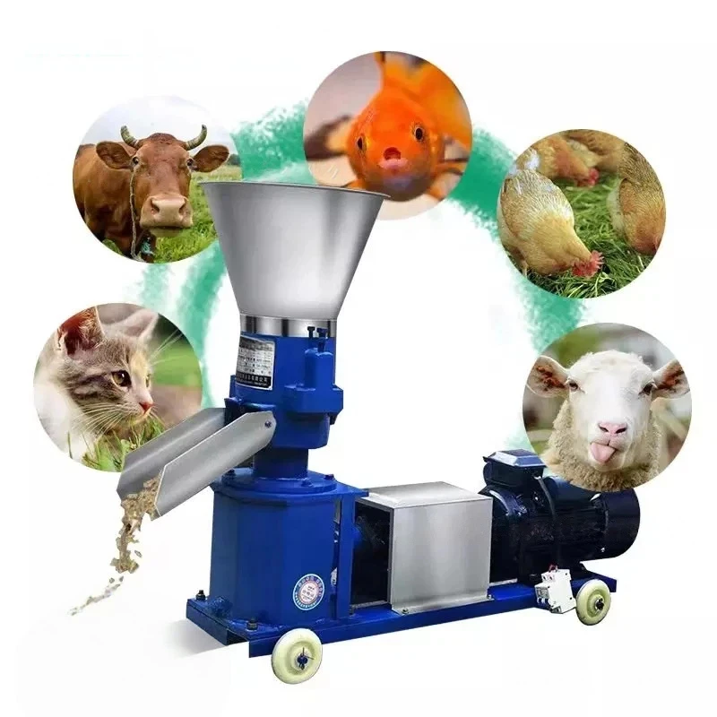 

For Stainless Steel Food Grade Double Screw Motor Pellet Manufacturing Machine for Fish Feed Processing m