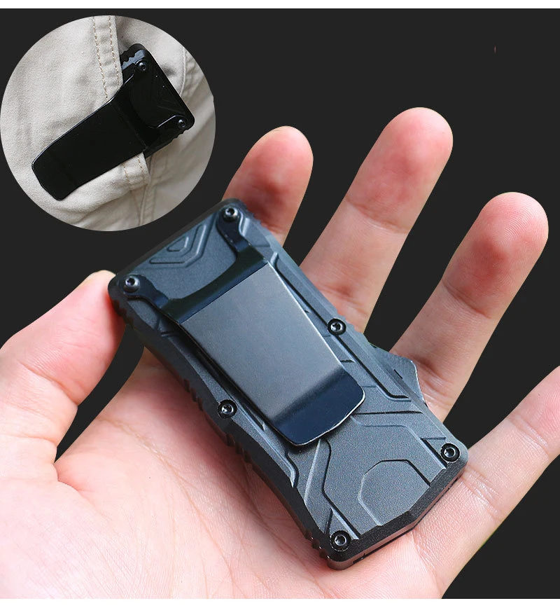 Imagem -04 - Blade Utility Knife com Lâmina Substituível Alça de Alumínio Multitool Security Hand Tool Outdoor Edc Gift Five Blade Aeronáutico Sk5