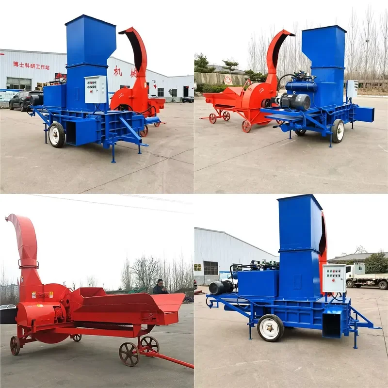 2026 CE Hot Sale Automatic Hydraulic Silage Hay Square Baler With Electric Motor for Corn Stalks, Juncao, Napier Grass