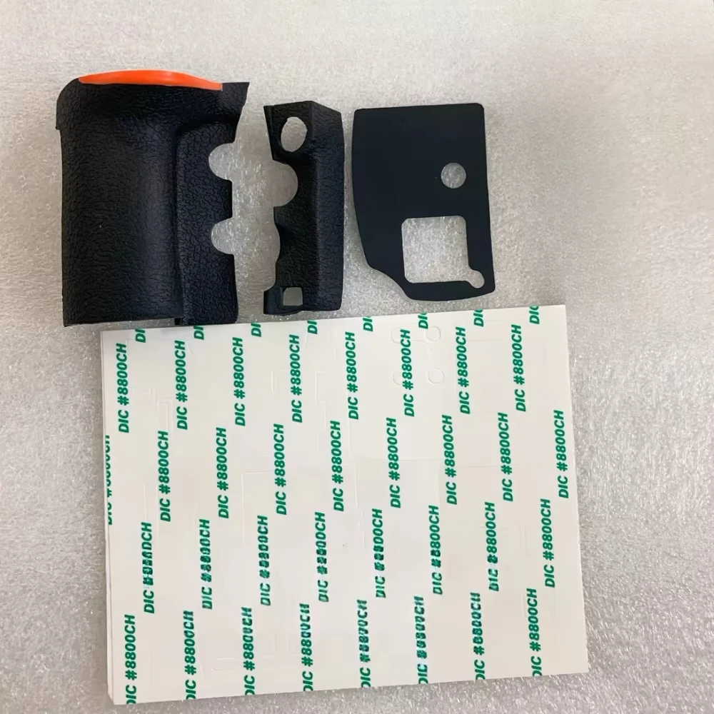 نسخة جديدة من ثلاث قطع من مجموعة الجسم الجلدية لنيكون D810 D810A Fronr قبضة اليد الجانب أسفل غطاء مطاطي إصلاح الملحقات جزء