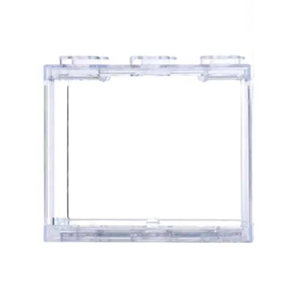 High-transparency Fish Tank Small Ecological Home Creative Blocks Fighting Transparent Fish Building Ornamental Tank Fish P8X6