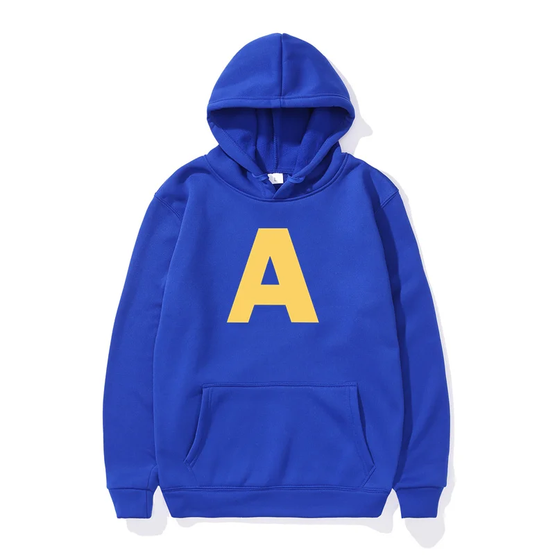 سترة Alvin and The Chipmunks_ The Squeakquel's Pullover Woman Manfashion بكتف منسدل متوفرة لأفضل صديق بقلنسوة
