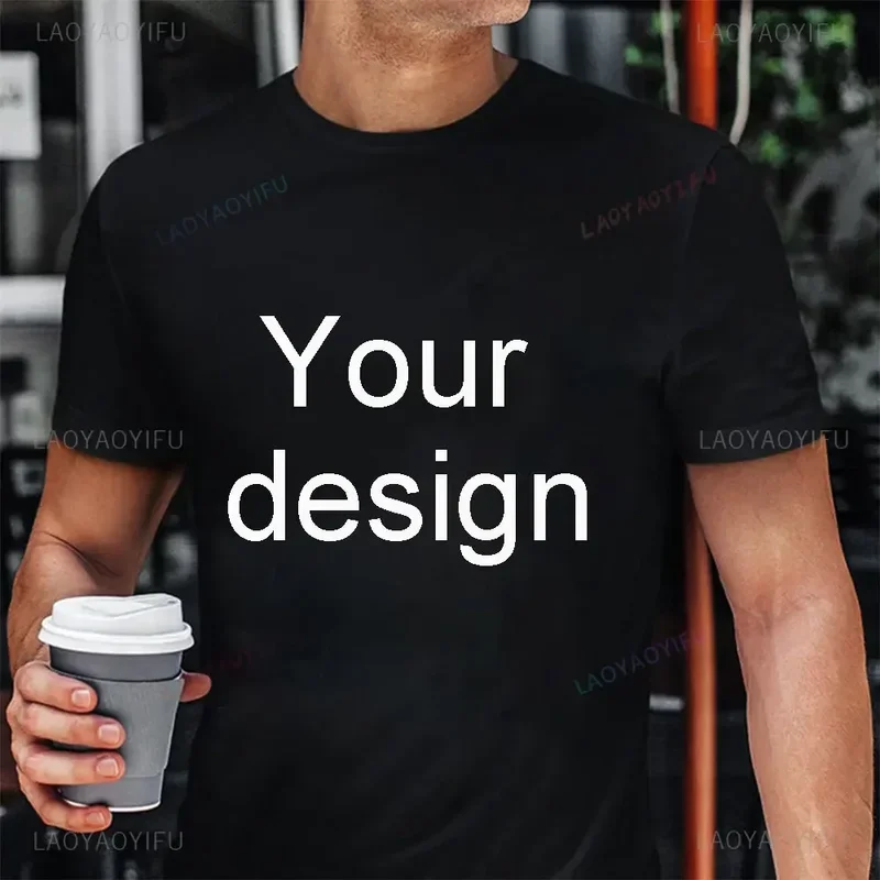 

Creative Custom Exclusive Logo Design Modal Company Shirt Custom Couple Shirts Personalized T Shirt Your Own Message Camisetas