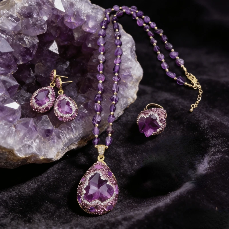 Aura Dull? Amethyst Crystals Restore Your Glow. Refine Your Energy Field and Radiate Your Most Authentic Magnetic Frequency