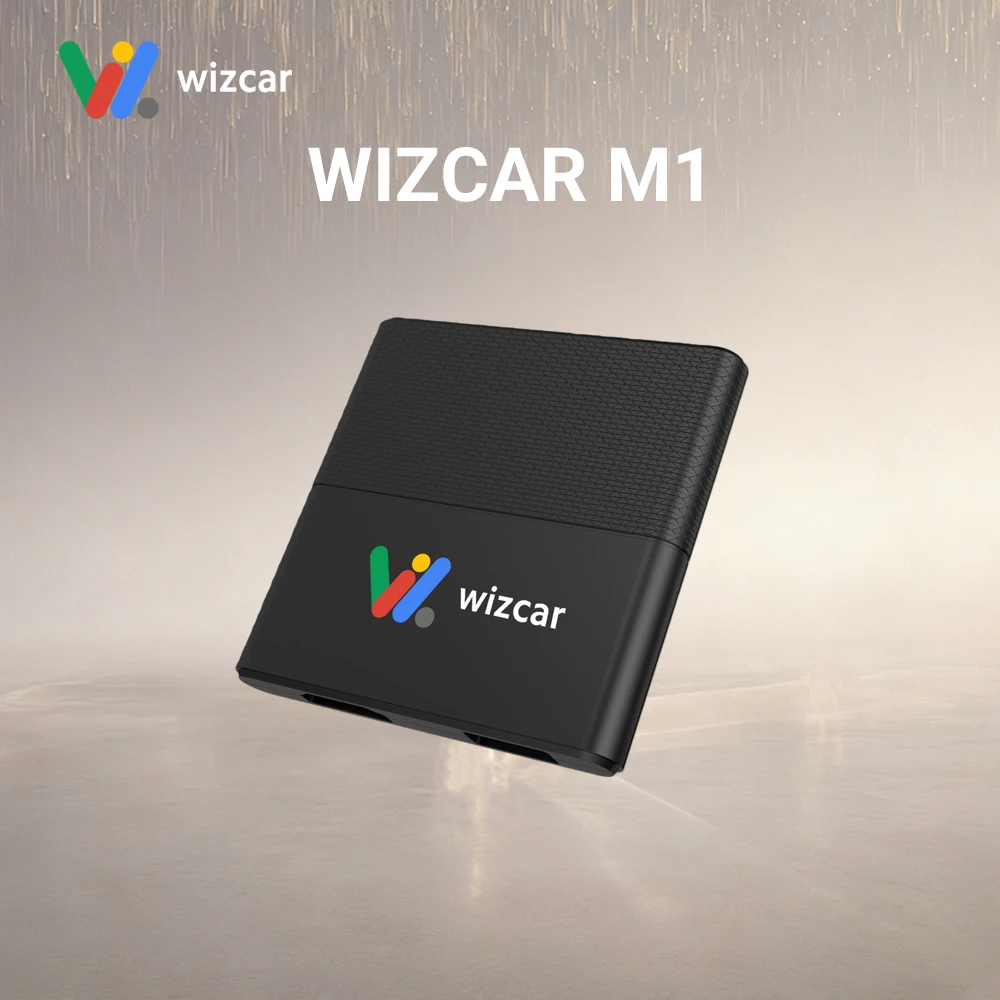 WIZCAR M1 Android Auto Support Real-time Google Waze Maps Spotify, Multilingual Media Localization For Android Phone Use