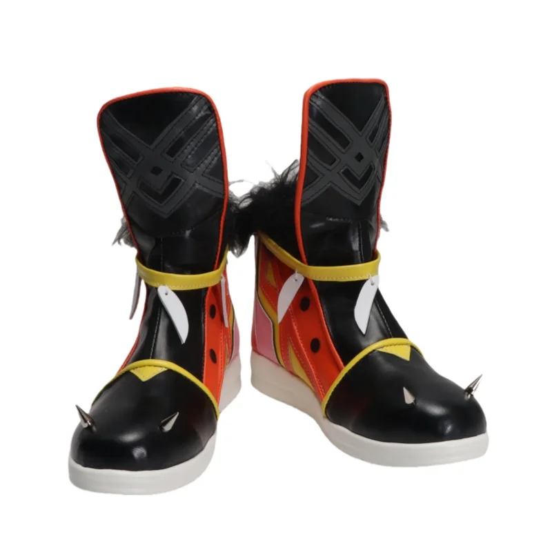 Genshin impacto iansan cosplay sapatos jogo iansan sapatos botas de festa de halloween para mulher