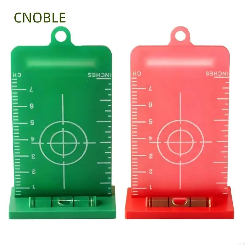 CNOBLE Leveling Plate with Clear Reticule & Bubble Level for Accurate Ceiling Board Alignment in Construction M4YD
