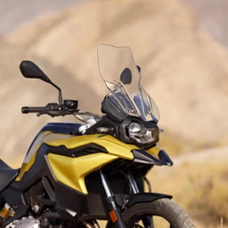 For BMW F850GS Heightened Wind Deflector Windscreen, Motorcycle Accessories Windshield Replacement Taller windscreen