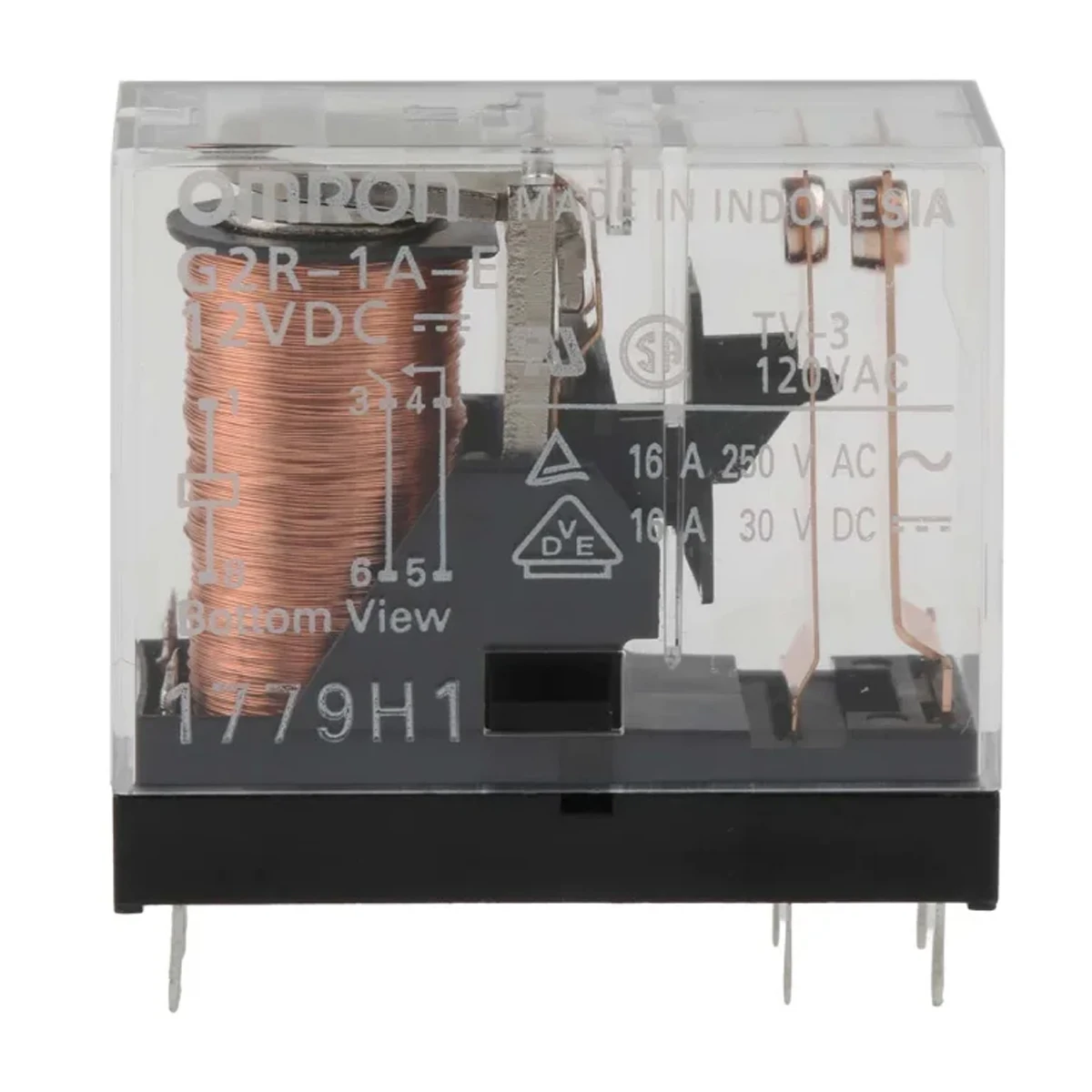 5 шт. оригинальное реле мощности G2R-1A-E G2R-1A-E-DC12 G2R-1A-E-DC24 6-контактное 16A 1 нормально разомкнутое G2R-1A-E-12VDC G2R-1A-E-24VDC 12 В 24 В