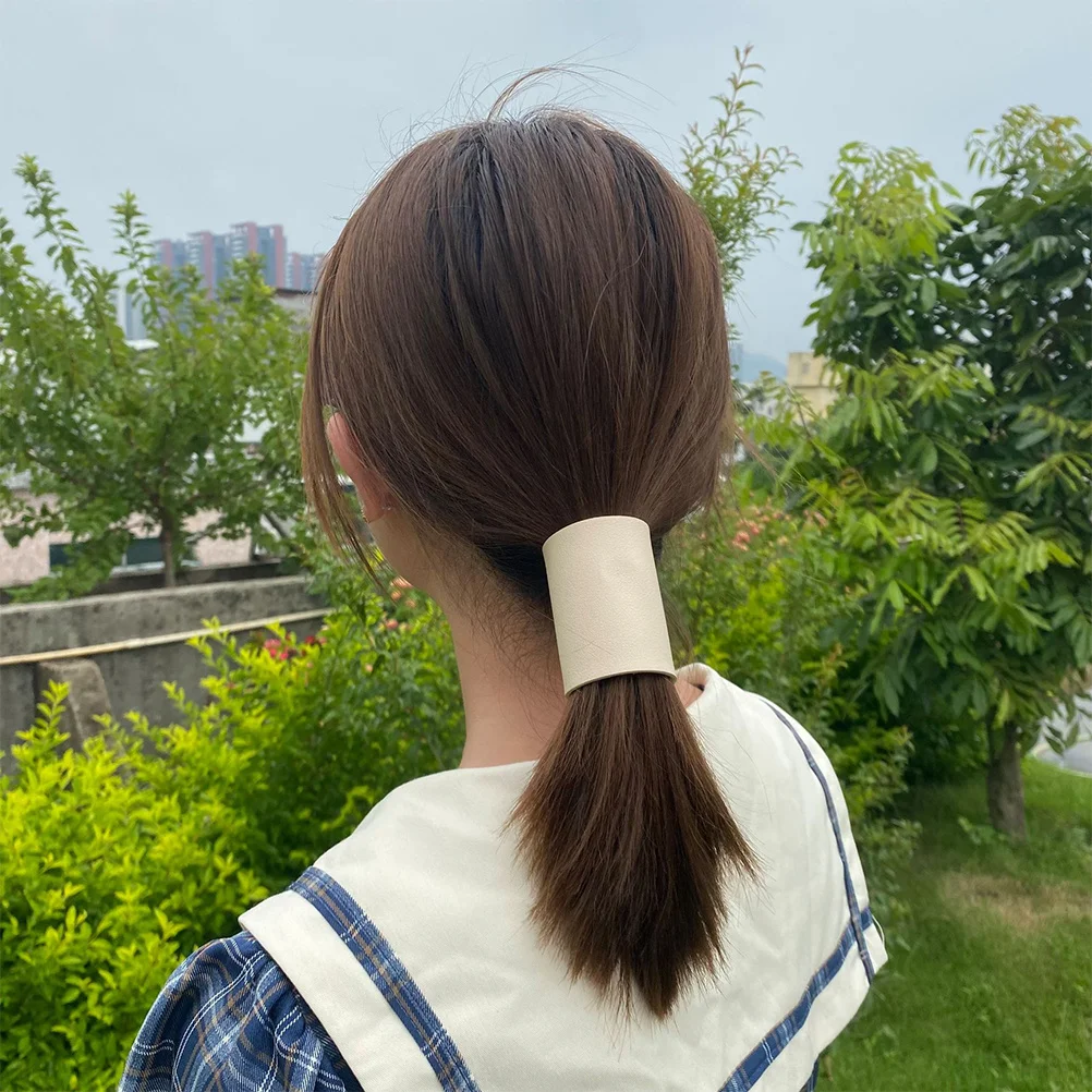 

Hair Ties Ponytail Holder Simple Design Durable Comfortable Touch Everyday Wear Different Hairstyles Home School Office