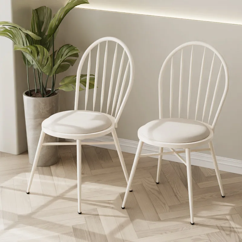 

Design Metal Leisure Café Chairs Villa Living Room Hotel Courtyard Café Chairs Comfortable Retro Furniture Cadeira Ls40kfy