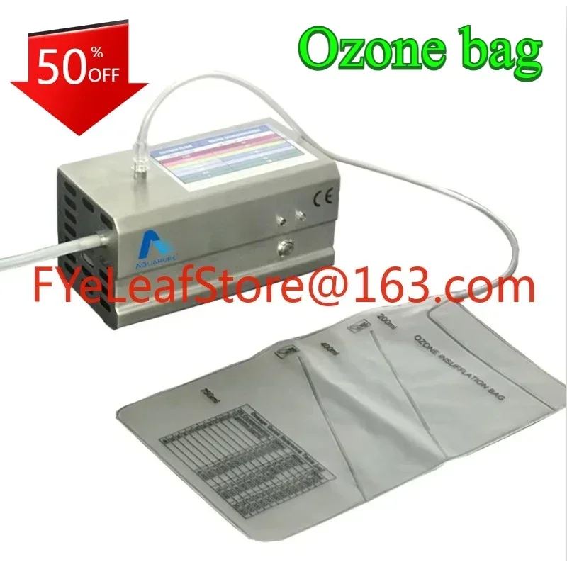 Hot salesDurable 200ml 400ml 750ml measuring 3 chambers ozone bags for rectal insufflation therapy