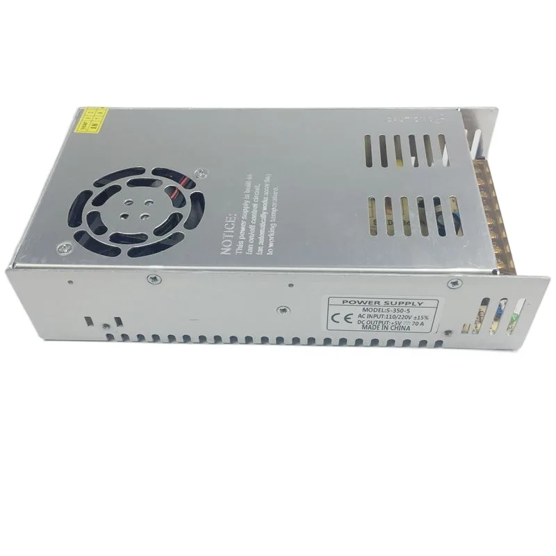 Imagem -02 - Interruptor de Alimentação Driver para Fita Led ac 110240v 5v 70a 350w 10 Pcs por Lote Ws2812b Ws2811