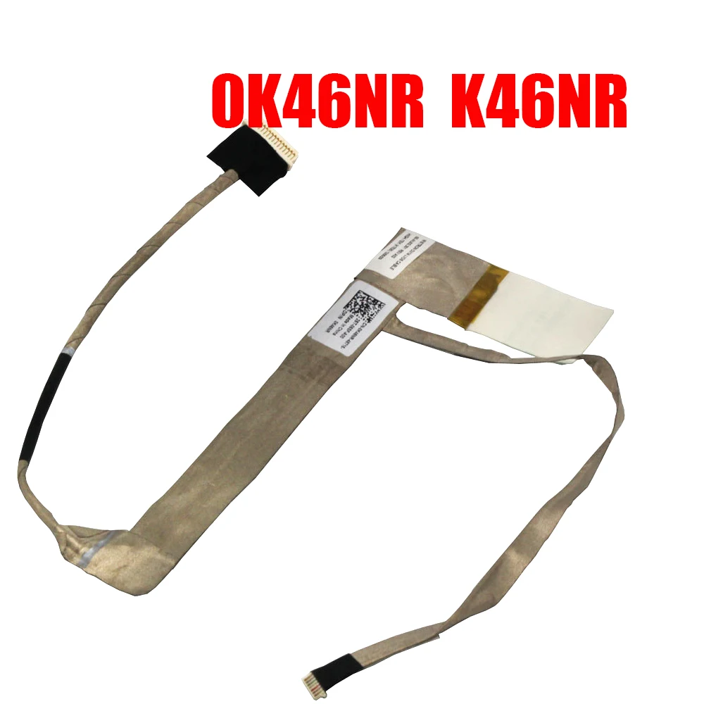 Laptop LCD LVDS Cable For DELL For Inspiron N4040 M4040 N4050 M4050 V1450 0K46NR K46NR 50.4IU02.001 50.4IU02.201 New