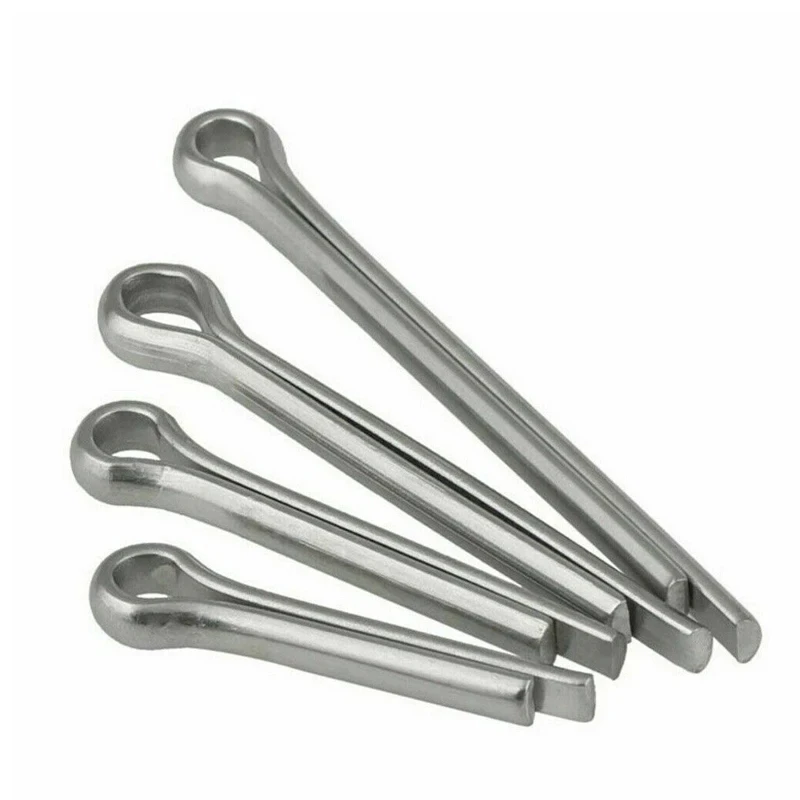 340PCS Stainless steel cotter pin kit,304 Stainless Steel Split Pin Assortment Kit +Box