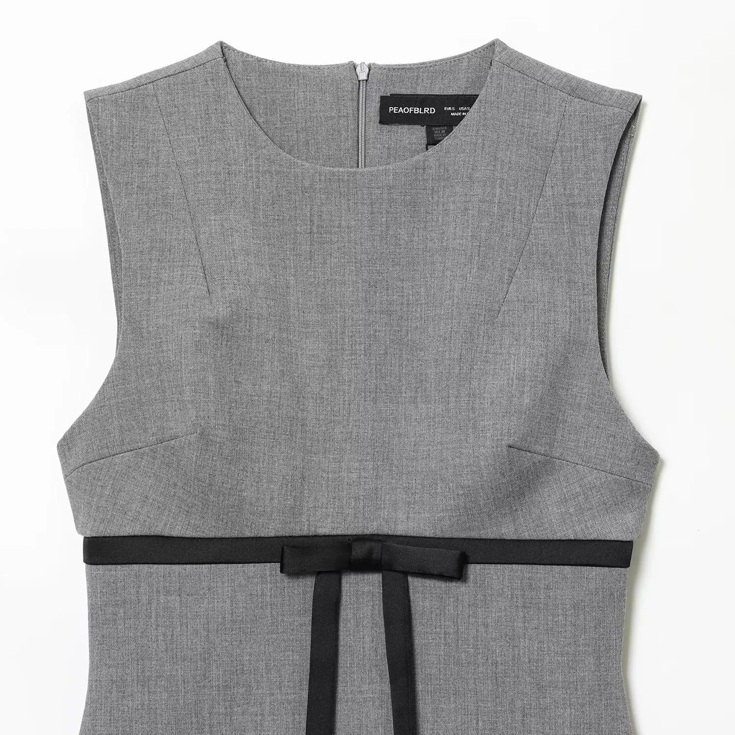 Ele ort Raso di seta Dr con design a nodo Autunno Nuovo arrivo Donna Faion Casual Taglio dritto Aderente Dr