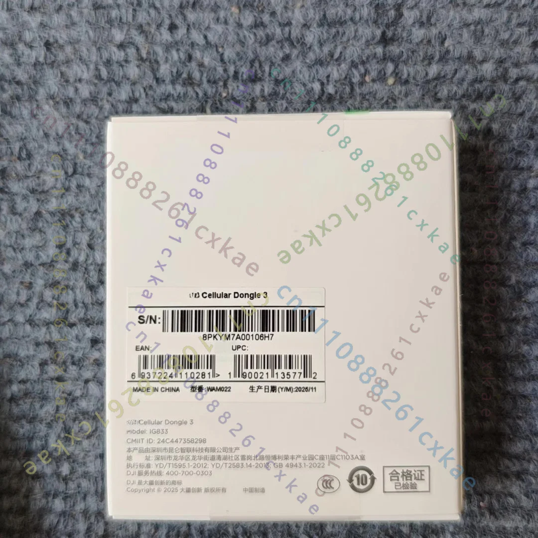 FOR DJI Cellular Dongle 3 TD-LTE Wireless Data Terminal Brand New Unopened Unactivated Fit Mavic 4 Pro RC Pro 2