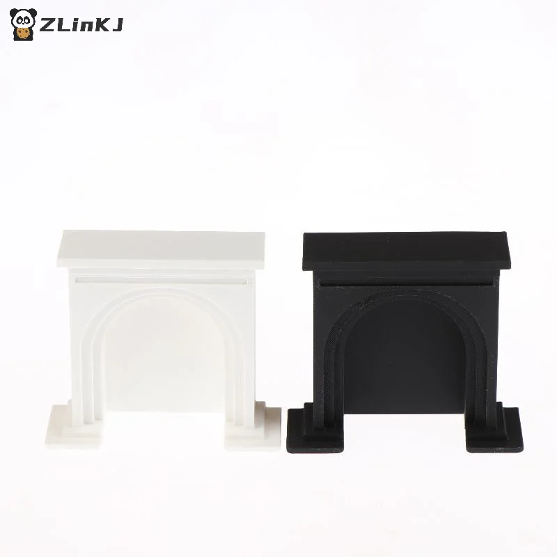 ▶ Mini cheminée pour maison de poupée, modèle de maison de poupée, scène de noël, meubles, accessoires de décoration, jouets de jeu pour enfants, 1/12