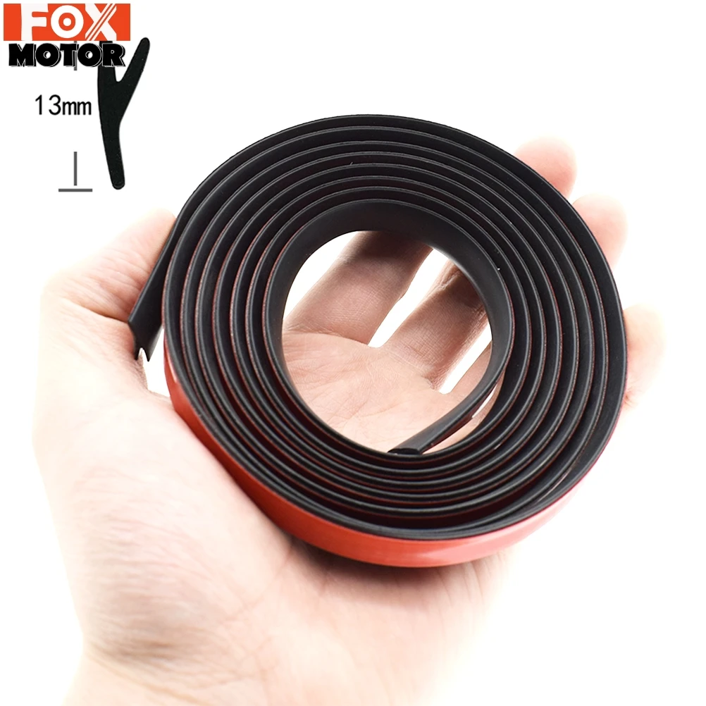 4 Meter Universal Car V Shape Rubber Seal Weather Strip Windshield Hollow Glass Window Edge Moulding Trim Decorate Weatherstrip