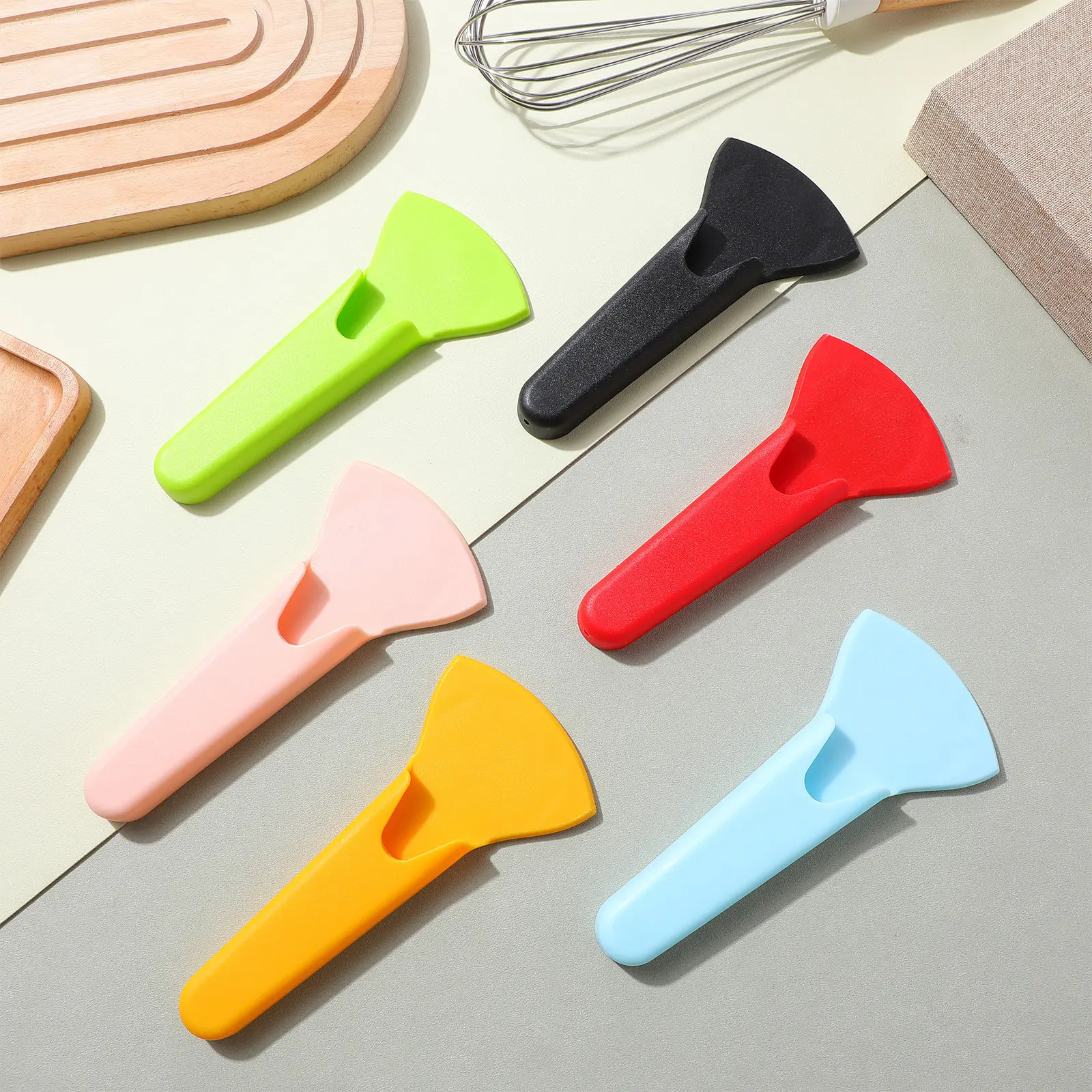 6Pcs Magnetic Kitchen Scissors Covers Protective Shears Cases Safety Scissor Protector Holder for Fridge Haircut Tools