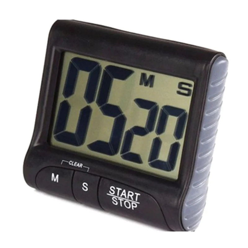 Groot Scherm Functie Timer Met Stand Magneet Keuken Timer Countdown Timer Elektronische Herinnering