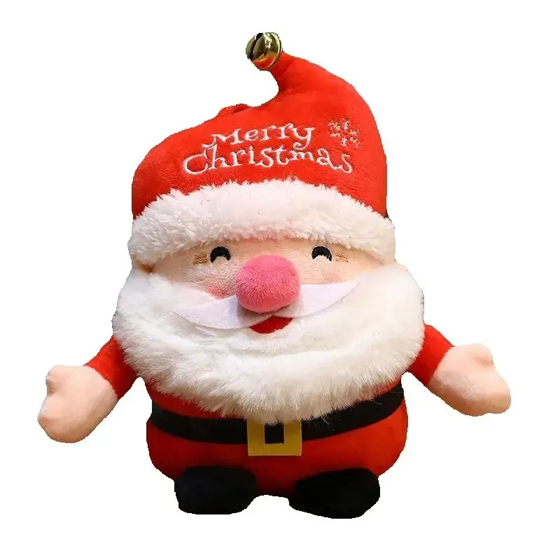 

New 25cm Cute Santa Claus Plush Toy a Hugging Little Old Man Doll Is a Christmas Gift for Children