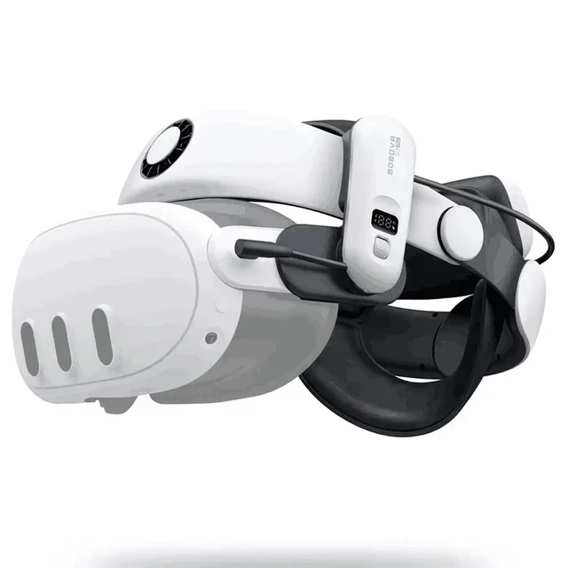 2025 hot sale S3 Pro Super Strap VR Accessories Compatible with Meta Quest 3S Head Air Conditioning 10000mAh Hot-swappable Batte