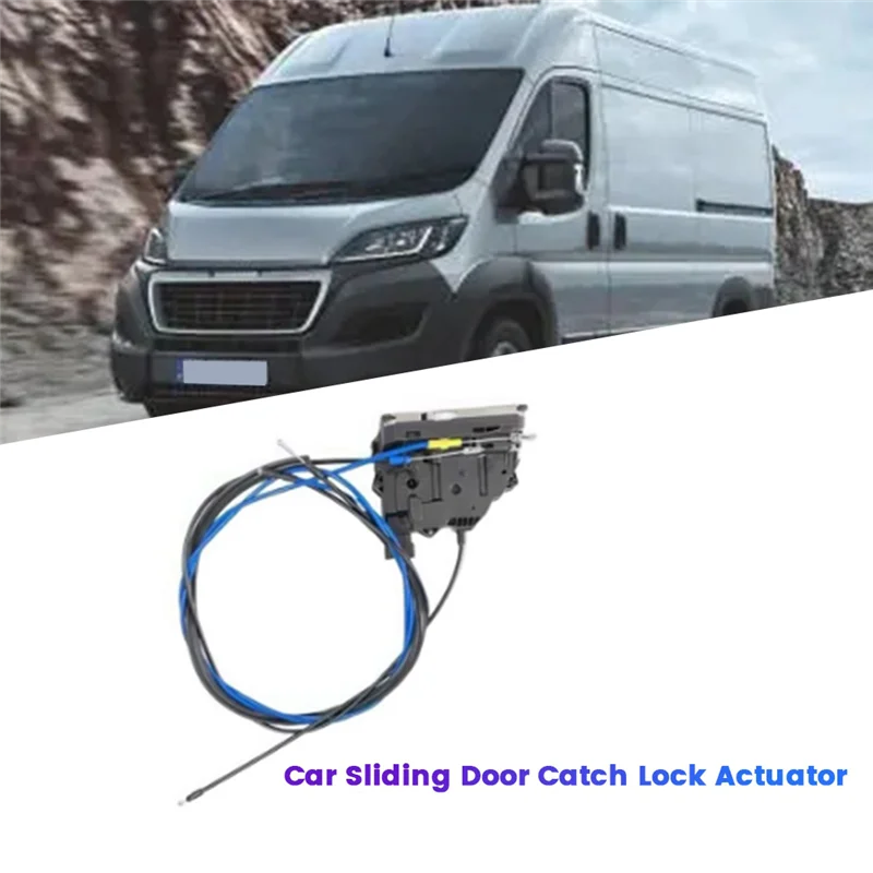 

AA81-1 Piece Center Sliding Door Catch 1393812080 Black Plastic+Metal For Fiat Ducato Boxer Citroen Relay Dacia 2006-202