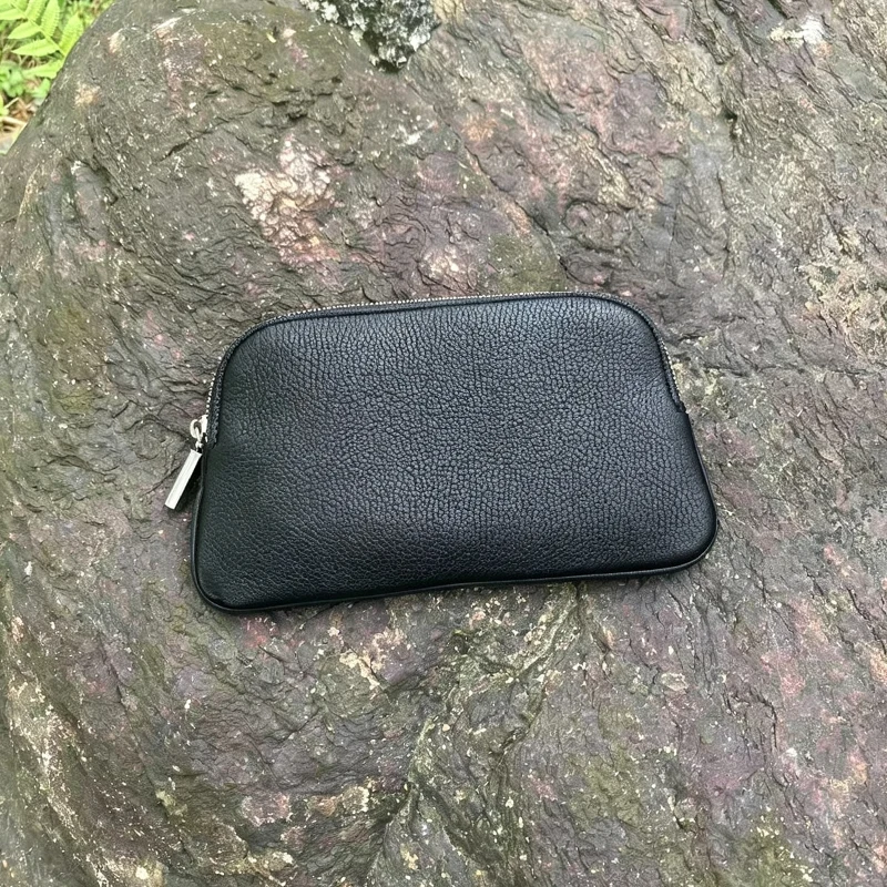 Genuine Leather Wallet New Casual Storage Clutch Bag Advanced Cowhide Phone Bag Men and Women Large Capacity Walles
