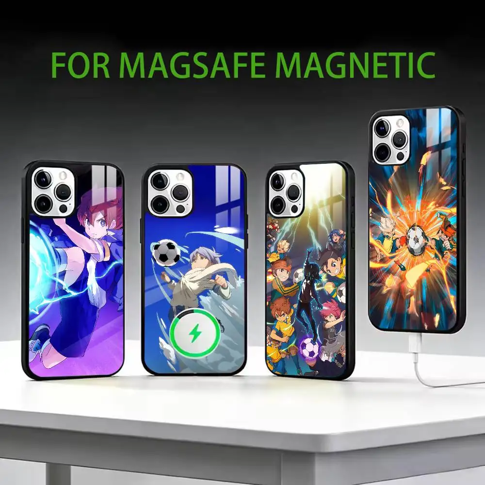 

Cool Football InazumaS Eleven Phone Case For iPhone17,16,15,14,13,12,11 Plus,Pro Max Magnetic For Magsafe Wireless Charging