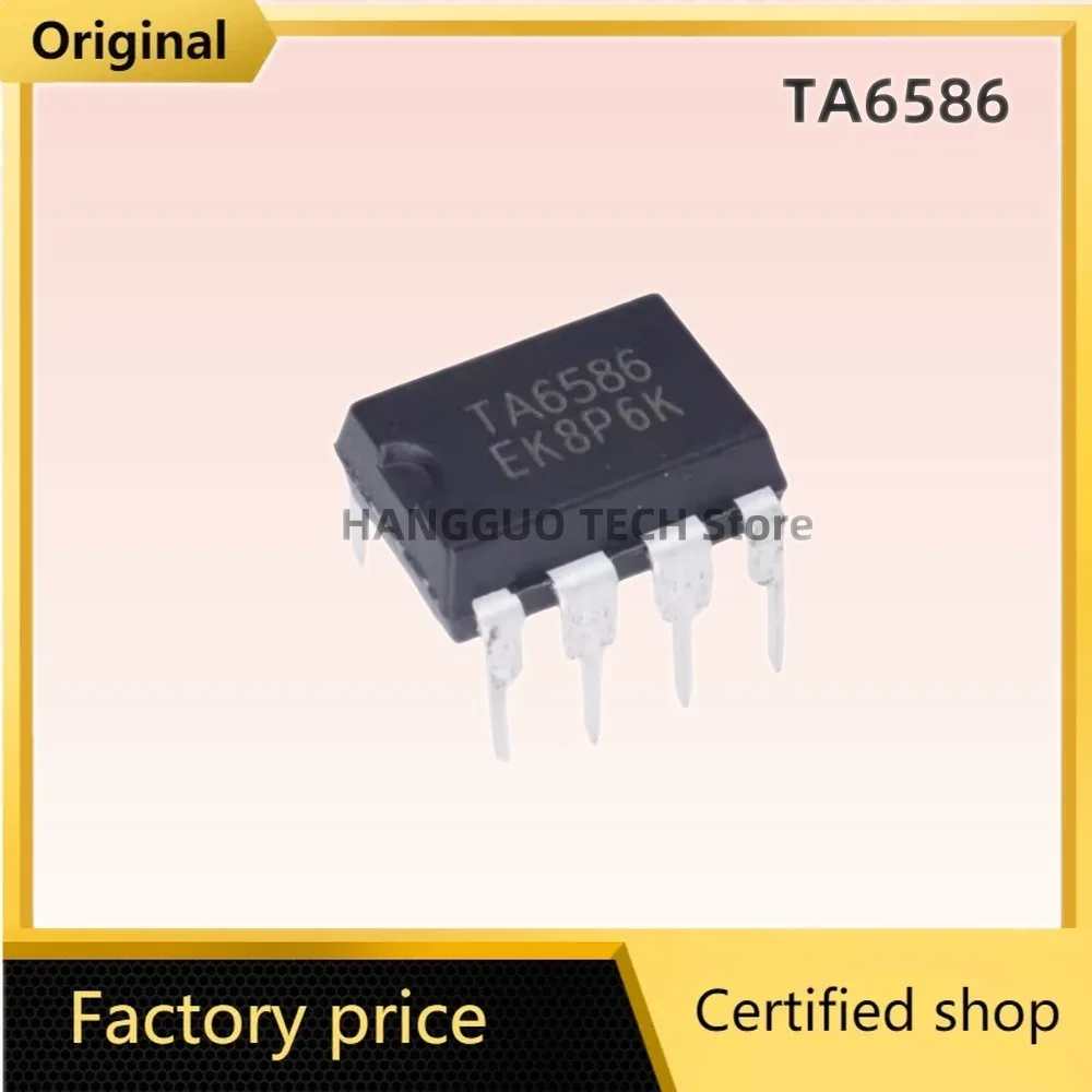 10Pcs TA6586 DIP-8 Motor Driver IC Chip Original 6586 PWM Control
