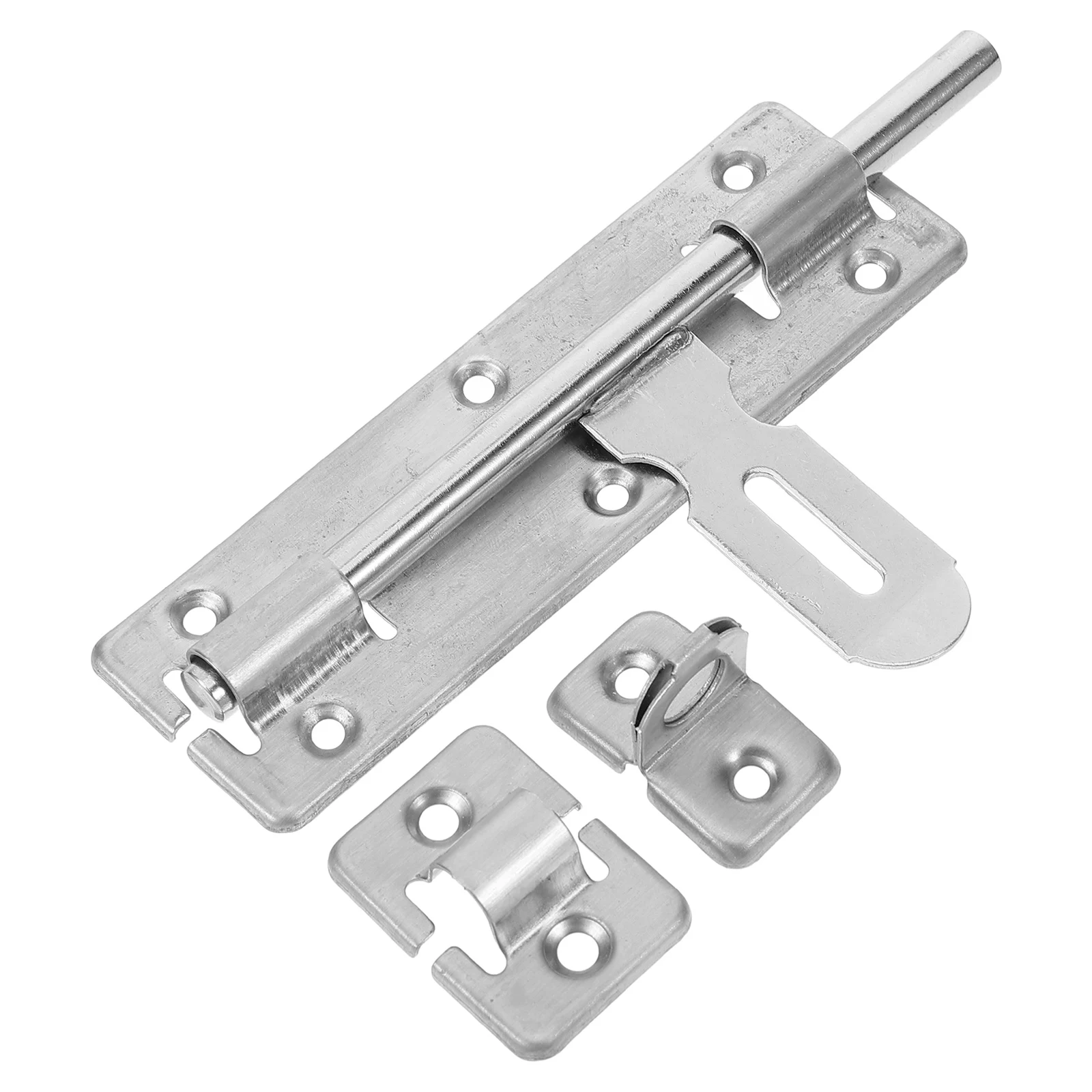 

8 Inch Door Latch Lock Heavy Duty Stainless Steel BoltLatch Cabinet Wardrobe Furniture Security Hardware Garage Door Accessories