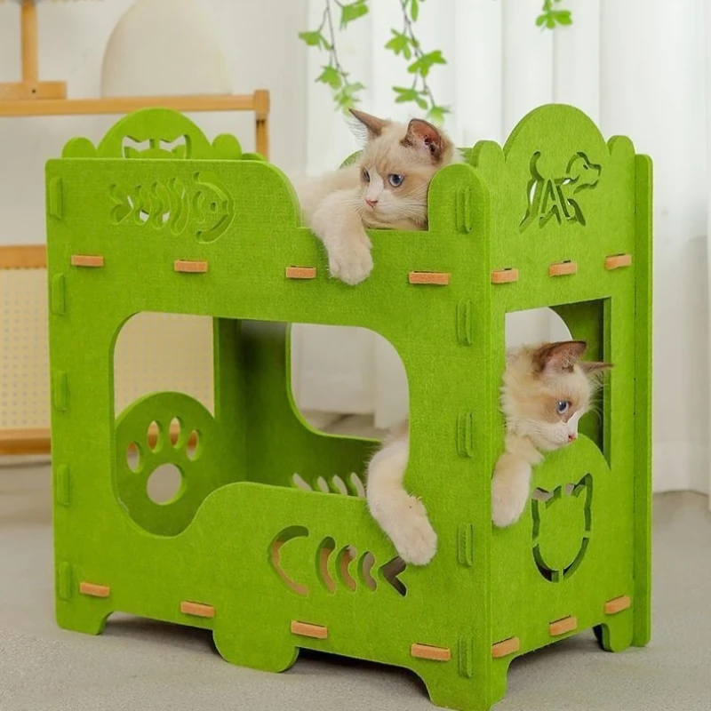 

Two-layer Tree Hole Pet Bed Multi Escape House Cave Pet Bed Environmentally Friendly Material Pet Products Hondenmand XY40CWC