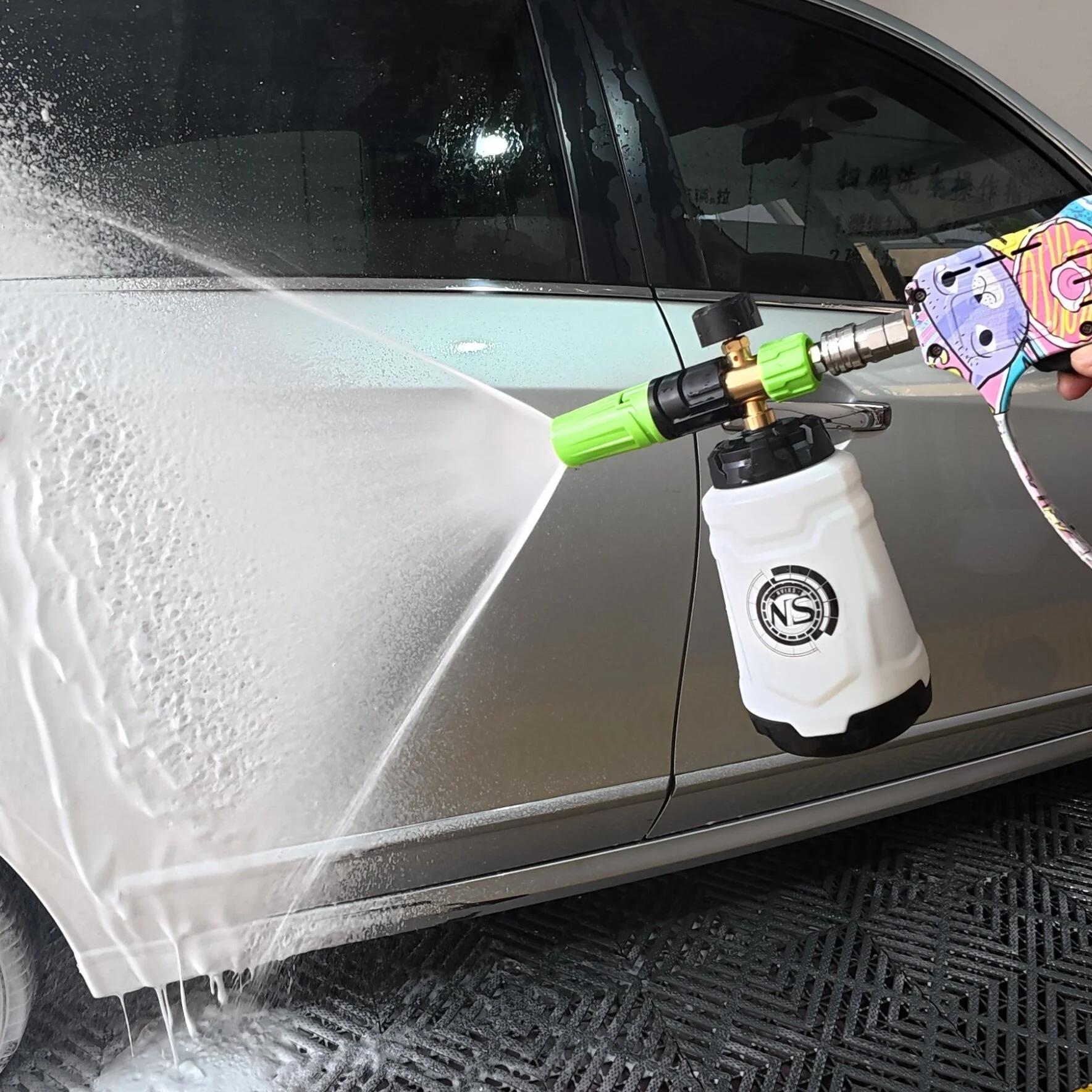 

Пеногенератор для автомойки, пенная насадка, пенная трубка для Daewoo, Hammer, Karcher, Huter, Makita, аппаратов высокого давления