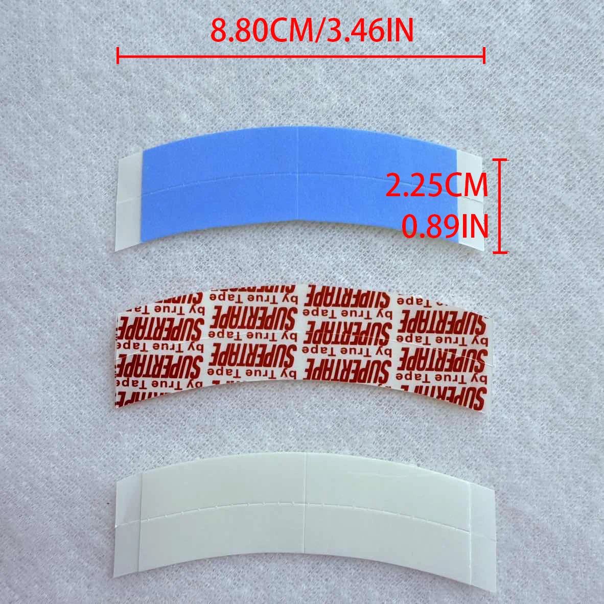 36 قطعة شريط ووكر منحني على الوجهين شريط تثبيت فائق نظام الشعر شريط عقد غراء الترابط لنظام الدانتيل في الصالون والشعر المستعار للرجال #6