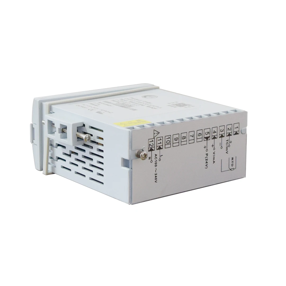 FANDESENSOR-물 탱크 레벨 미터 AC220V, 업 로우 알람 2 릴레이 ig 품질 압력 온도 측정 미터