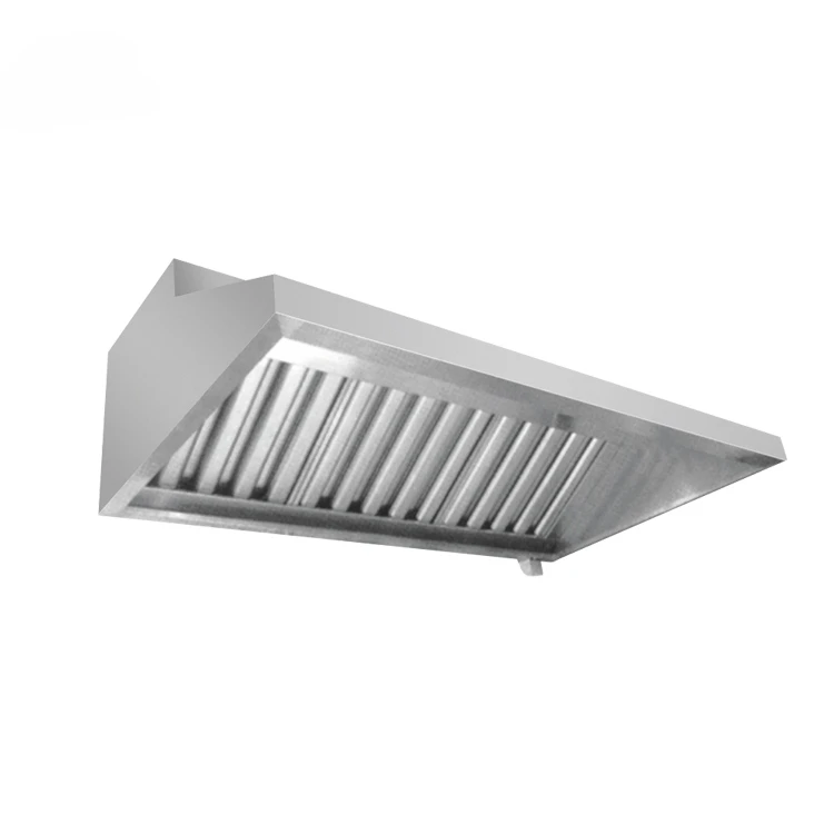 

Commercial Stainless Steel Kitchen Range Hood Restaurant Cooker Kitchen Extractor Hood Filter With Motor