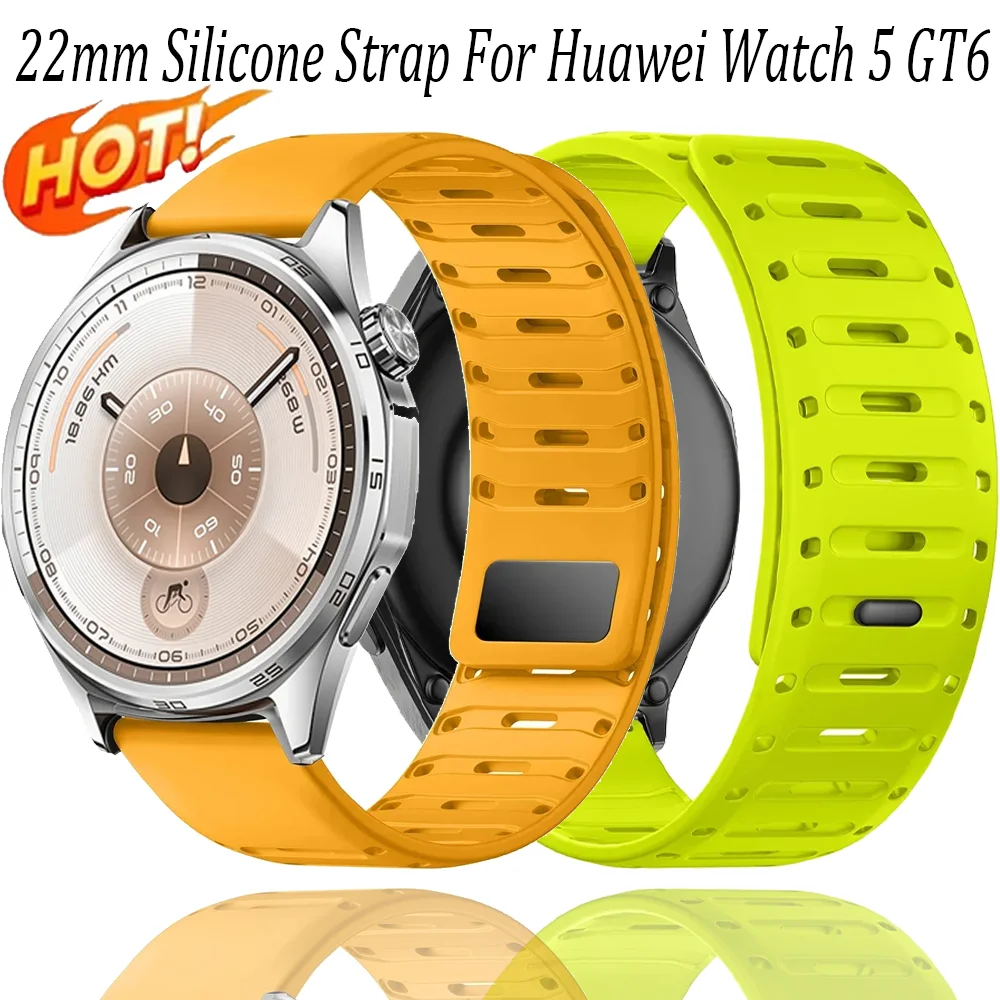 22Mm Silicone Strap… - image