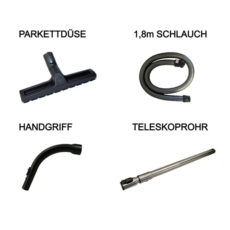JDZD-Flo Ugello Tubo Maniglia Tubo Aspirapolvere Compatibile Per Miele S8340 S8320 S8310 Parti di Ricambio Set