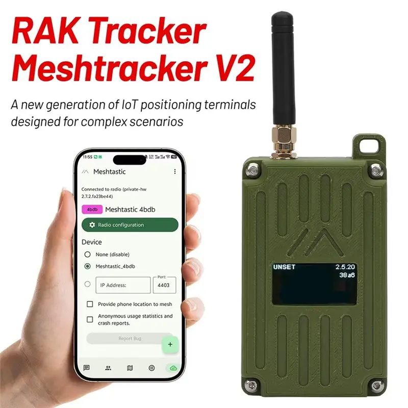 Y47A For Wisblock for RAK Mesh Tracker Meshtracker Lora Node Repeater 868MHz GNSS GPS for WisMesh Pocket V2