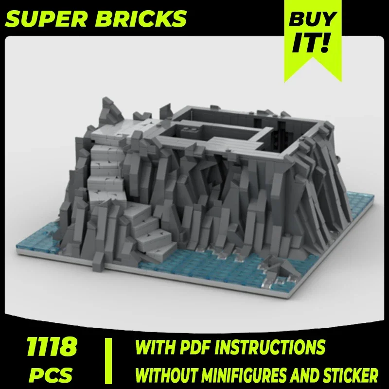 

Medieval Model Moc Building Bricks Castle Stone Step Bottom Plate Technology Modular Blocks Gift Christmas Toy DIY Sets Assembly