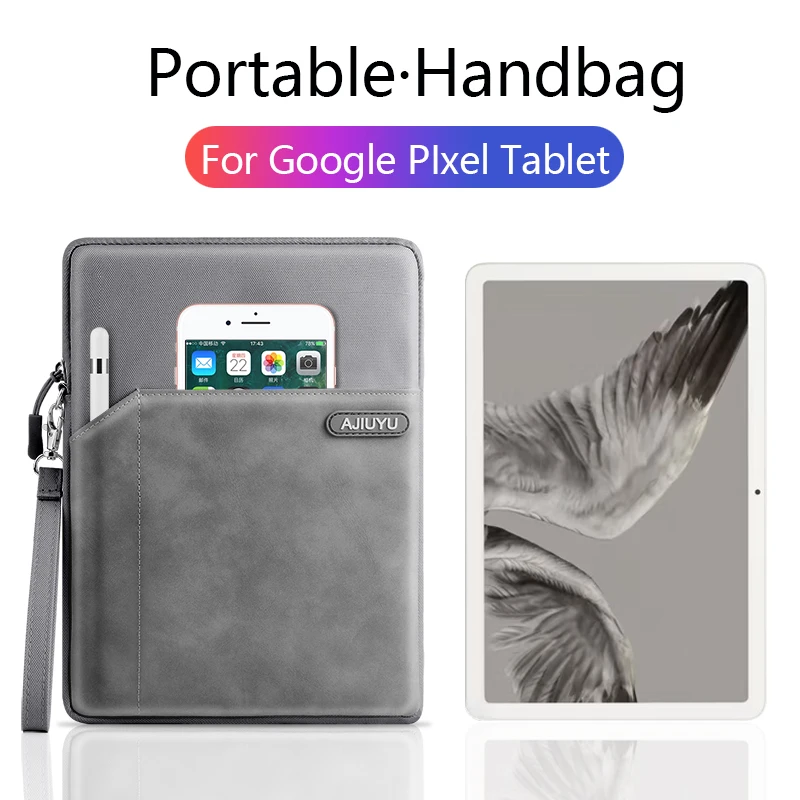 Universal Soft Liner Sleeve Pouch Zipper Tablet Bag For Google PIxel Tablet 2023 Amazon Fire Max 11