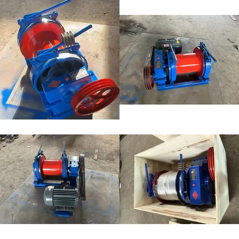 durable New Hand-Controlled Electric Steel Planetary Winch 0.5/1/2/3/5 Tons Forged Carbon Steel for Mining & Construction