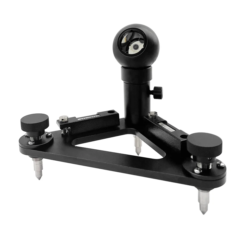 Set di prismi di monitoraggio sferico in rame argento TLF con base accurata per parti e accessori di strumenti della stazione totale