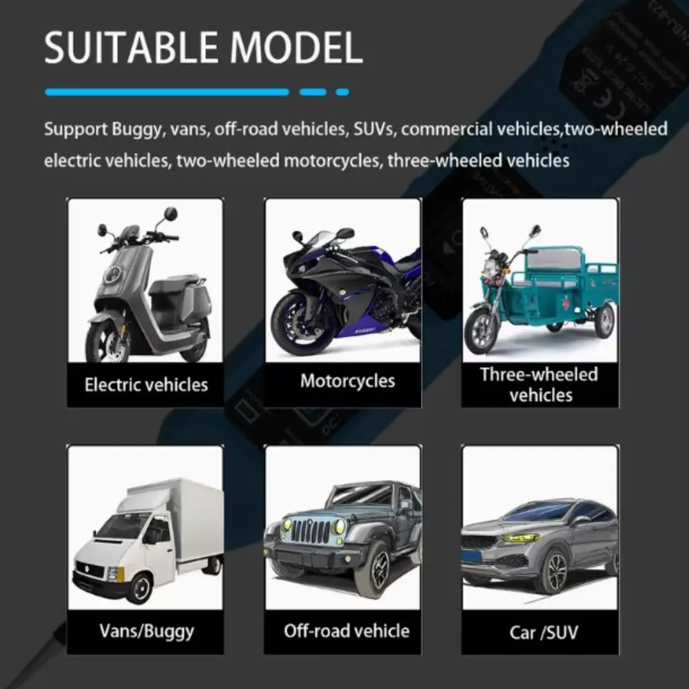 

DC 6-24V Multifunctional Car Circuit Tester 8A Continuity Testing DC Car Power Tester Digital Display Test Lamp