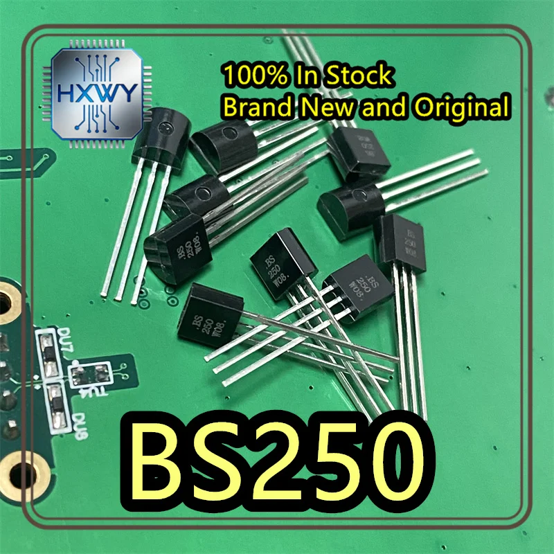 (3/10 pcs)  BS250    SOT-23-3 package  IC chip  Best-selling item  Genuine product  Integrated circuit  Fast dispatch